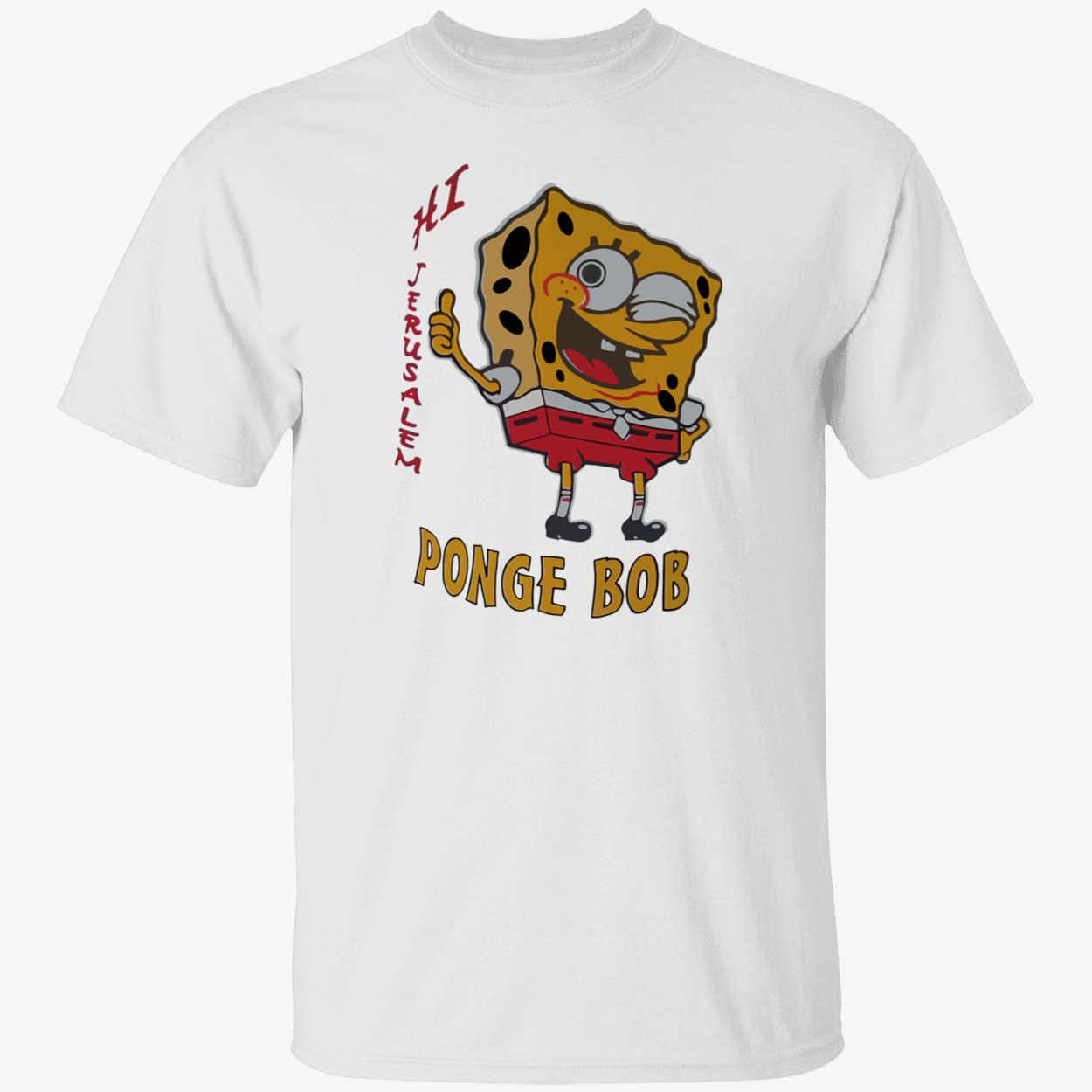 Jerusalem Ponge Bob Shirt Jerusalem Ponge Bob Shirt