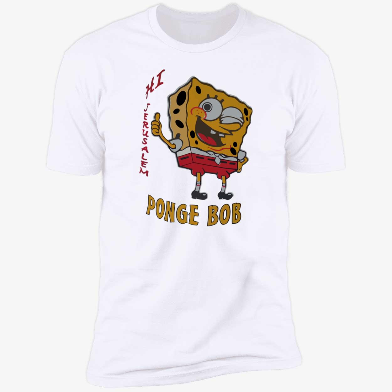 Jerusalem Ponge Bob Shirt Jerusalem Ponge Bob Shirt