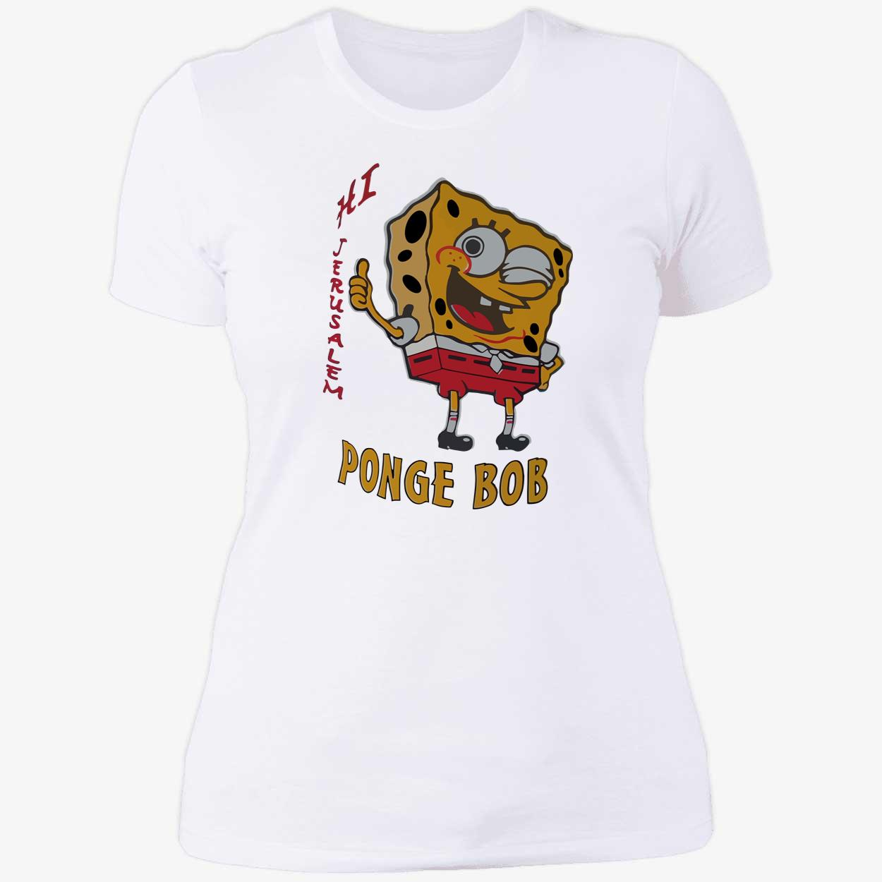Jerusalem Ponge Bob Shirt Jerusalem Ponge Bob Shirt