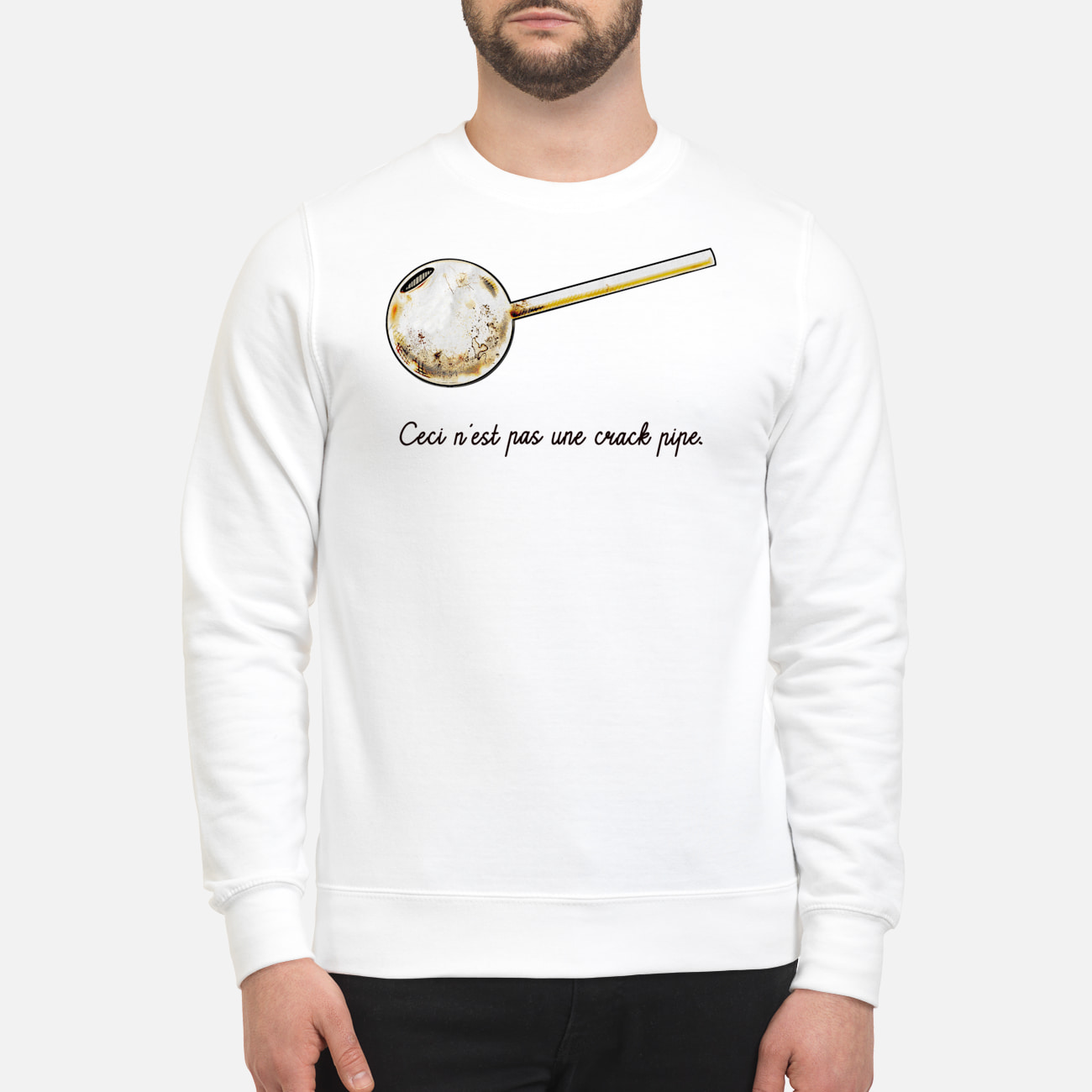 Ceci N’Est Pas Une Crack Pipe Shirt Ceci N’Est Pas Une Crack Pipe Shirt
