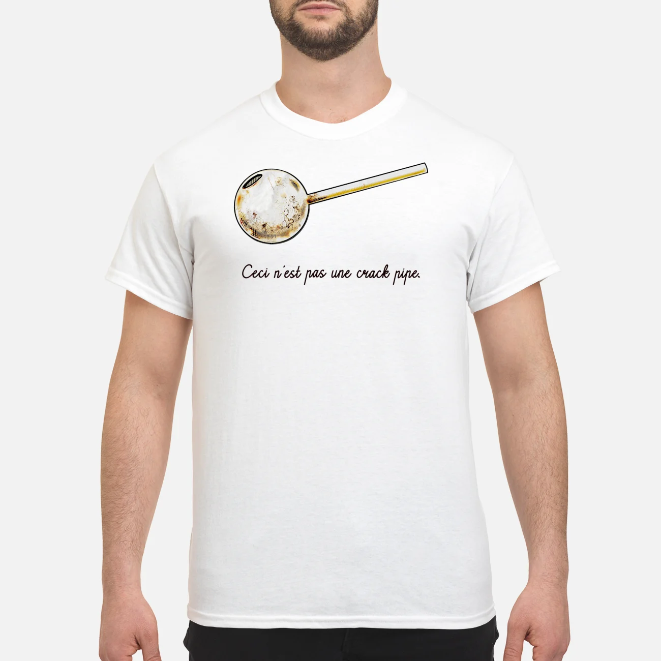 Ceci N’Est Pas Une Crack Pipe Shirt Ceci N’Est Pas Une Crack Pipe Shirt