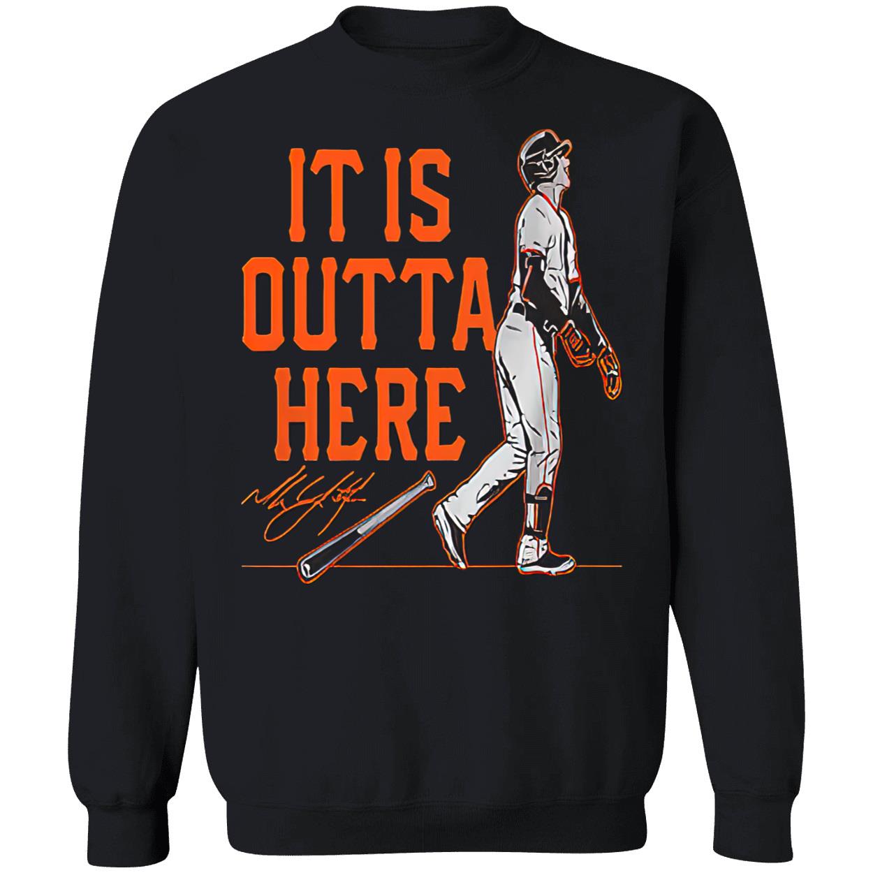 Mike Yastrzemski It Is Outta Here Shirt Mike Yastrzemski It Is Outta Here Shirt