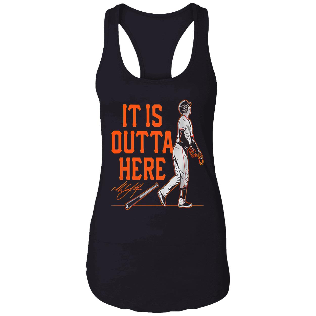 Mike Yastrzemski It Is Outta Here Shirt Mike Yastrzemski It Is Outta Here Shirt