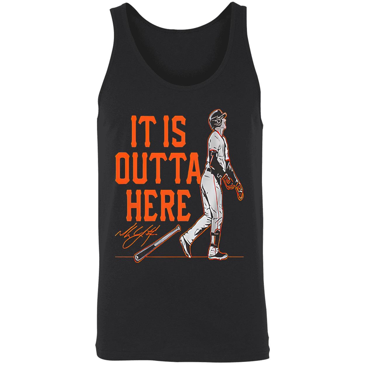 Mike Yastrzemski It Is Outta Here Shirt Mike Yastrzemski It Is Outta Here Shirt