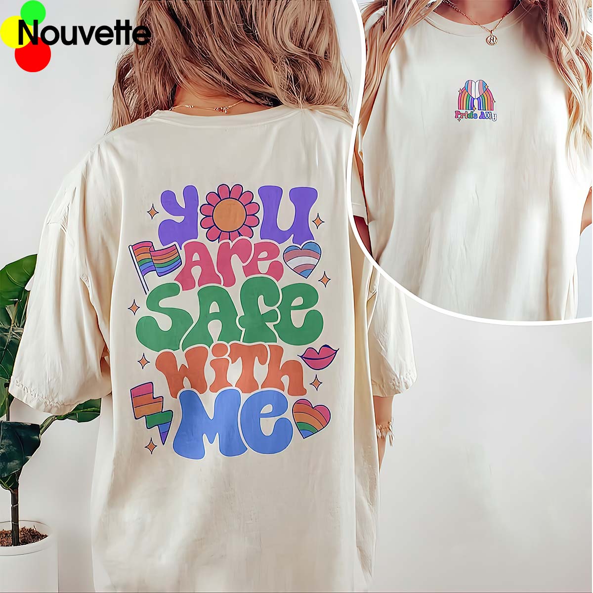 You Are Safe With Me Pride Shirt You Are Safe With Me Pride Shirt