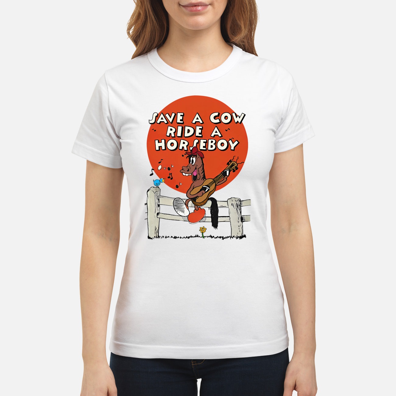 Save A Cow Ride A Horse Boy Shirt Save A Cow Ride A Horse Boy Shirt