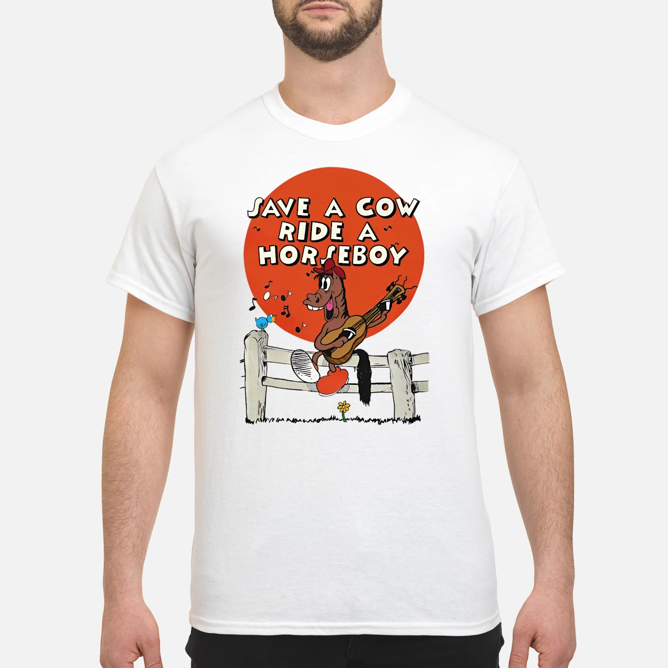 Save A Cow Ride A Horse Boy Shirt Save A Cow Ride A Horse Boy Shirt