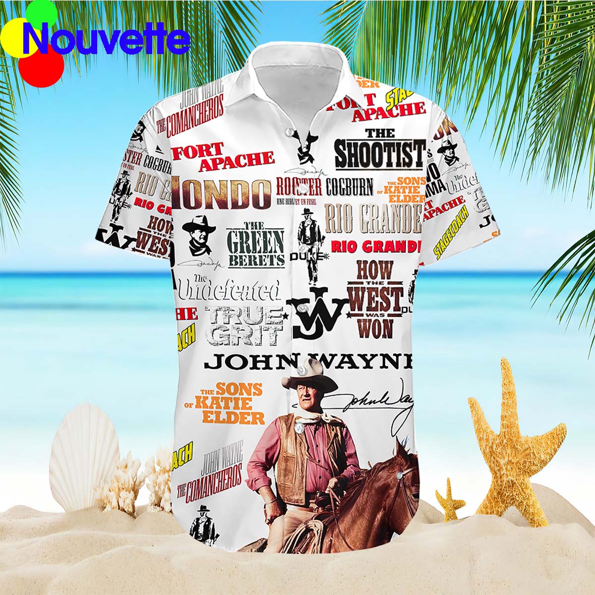 John Wayne Hawaiian Shirt John Wayne Hawaiian Shirt