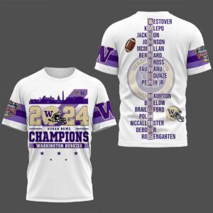 2024 Sugar Bowl Champions Huskies 3D Shirt 2024 Sugar Bowl Champions Huskies 3D Shirt