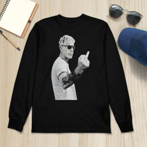 Anthony Bourdain Middle Finger Sweatshirt 1 Anthony Bourdain Middle Finger Sweatshirt