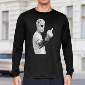 Anthony Bourdain Middle Finger Sweatshirt Anthony Bourdain Middle Finger Sweatshirt