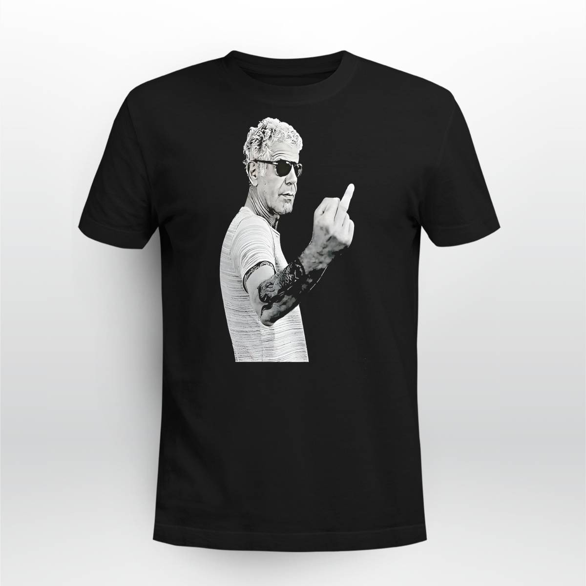 Anthony Bourdain Middle Finger Sweatshirt Anthony Bourdain Middle Finger Sweatshirt
