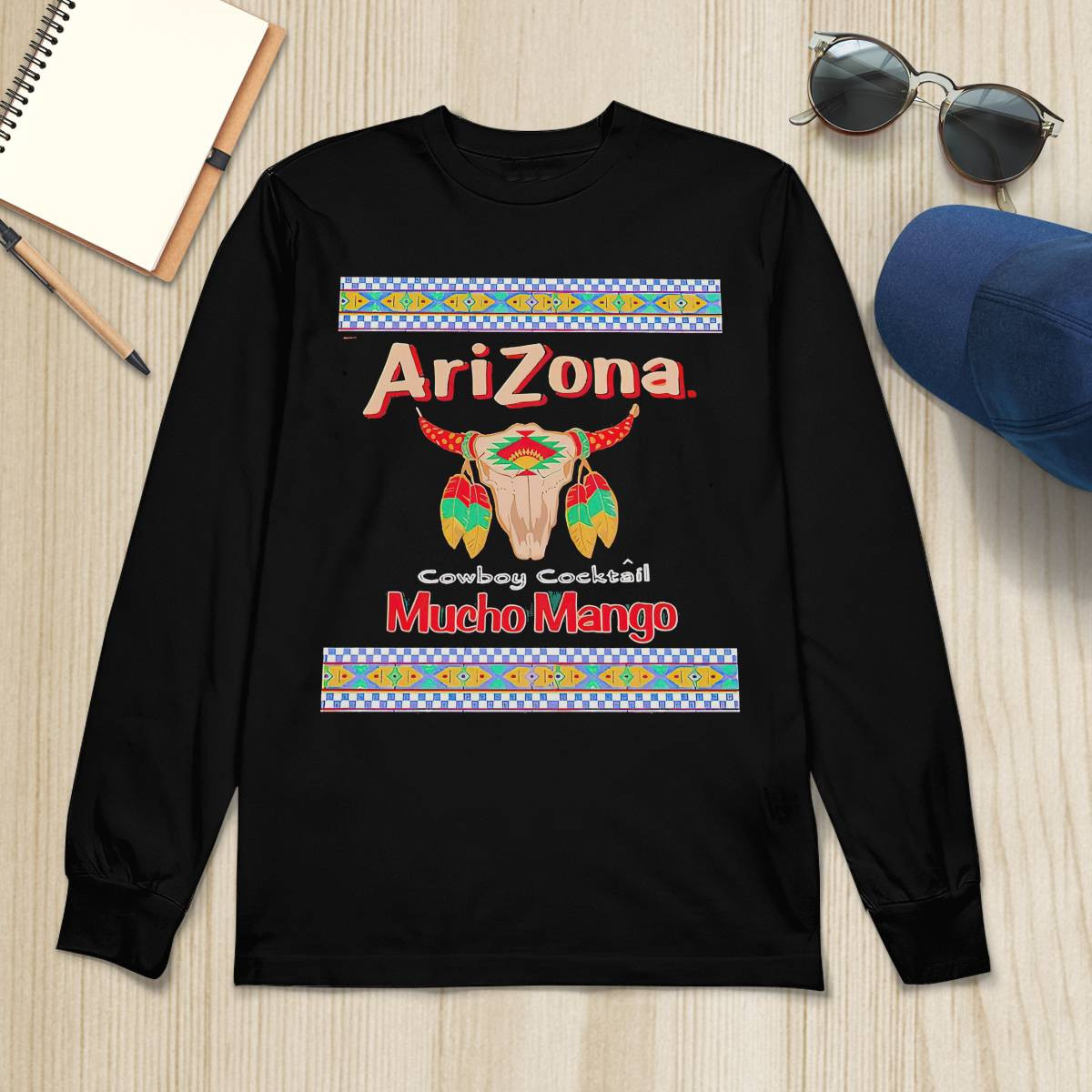 Arizona Mucho Mango Cowboy Cocktail Shirt Arizona Mucho Mango Cowboy Cocktail Shirt