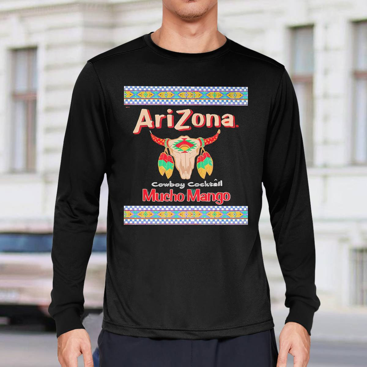 Arizona Mucho Mango Cowboy Cocktail Shirt Arizona Mucho Mango Cowboy Cocktail Shirt
