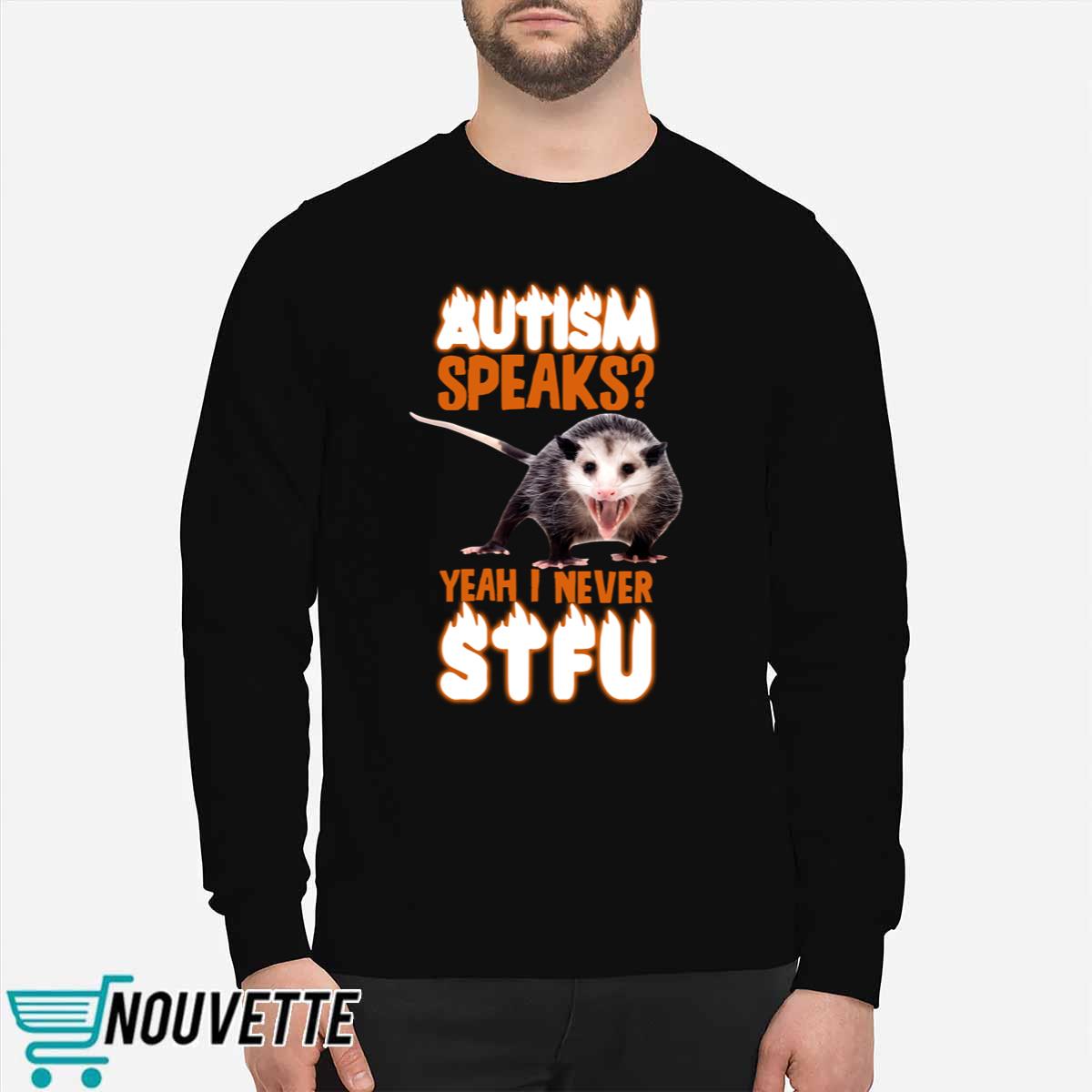 Autism Speaks Yeah I Never Stfu Shirt Autism Speaks Yeah I Never Stfu Shirt