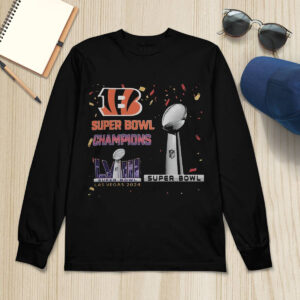 Bengals Super Bowl Champions LVIII Las Vegas 2024 Shirt 1 Bengals Super Bowl Champions LVIII Las Vegas 2024 Shirt