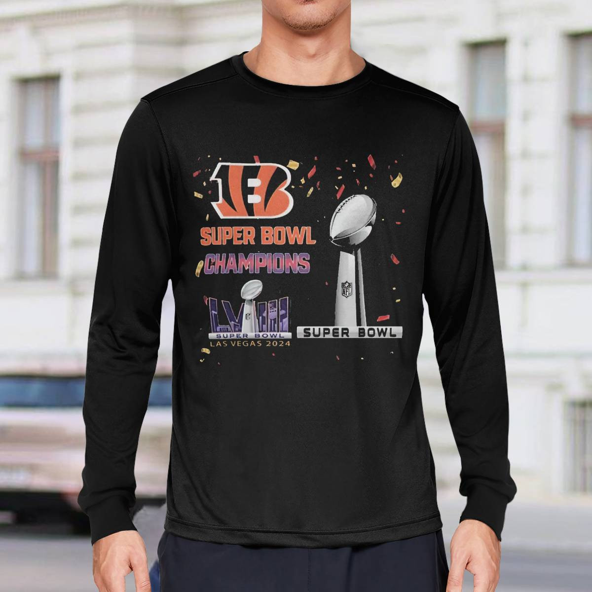 Bengals Super Bowl Champions LVIII Las Vegas 2024 Shirt Bengals Super Bowl Champions LVIII Las Vegas 2024 Shirt