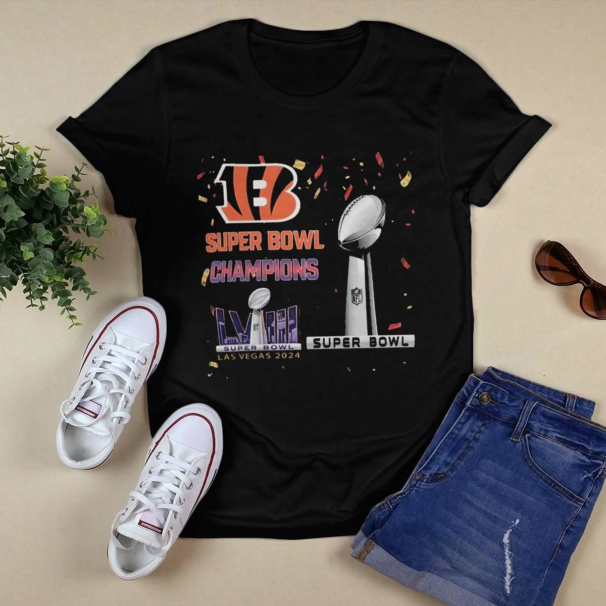 Bengals Super Bowl Champions LVIII Las Vegas 2024 Shirt Bengals Super Bowl Champions LVIII Las Vegas 2024 Shirt