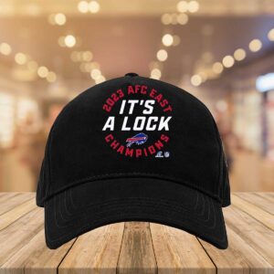 Bills 2023 AFC East Division Champions It’s A Lock Classic Hat Cap Bills 2023 AFC East Division Champions It’s A Lock Classic Hat Cap