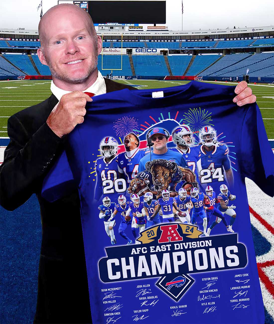 Bills AFC East Division Champions 2024 Shirt Bills AFC East Division Champions 2024 Shirt
