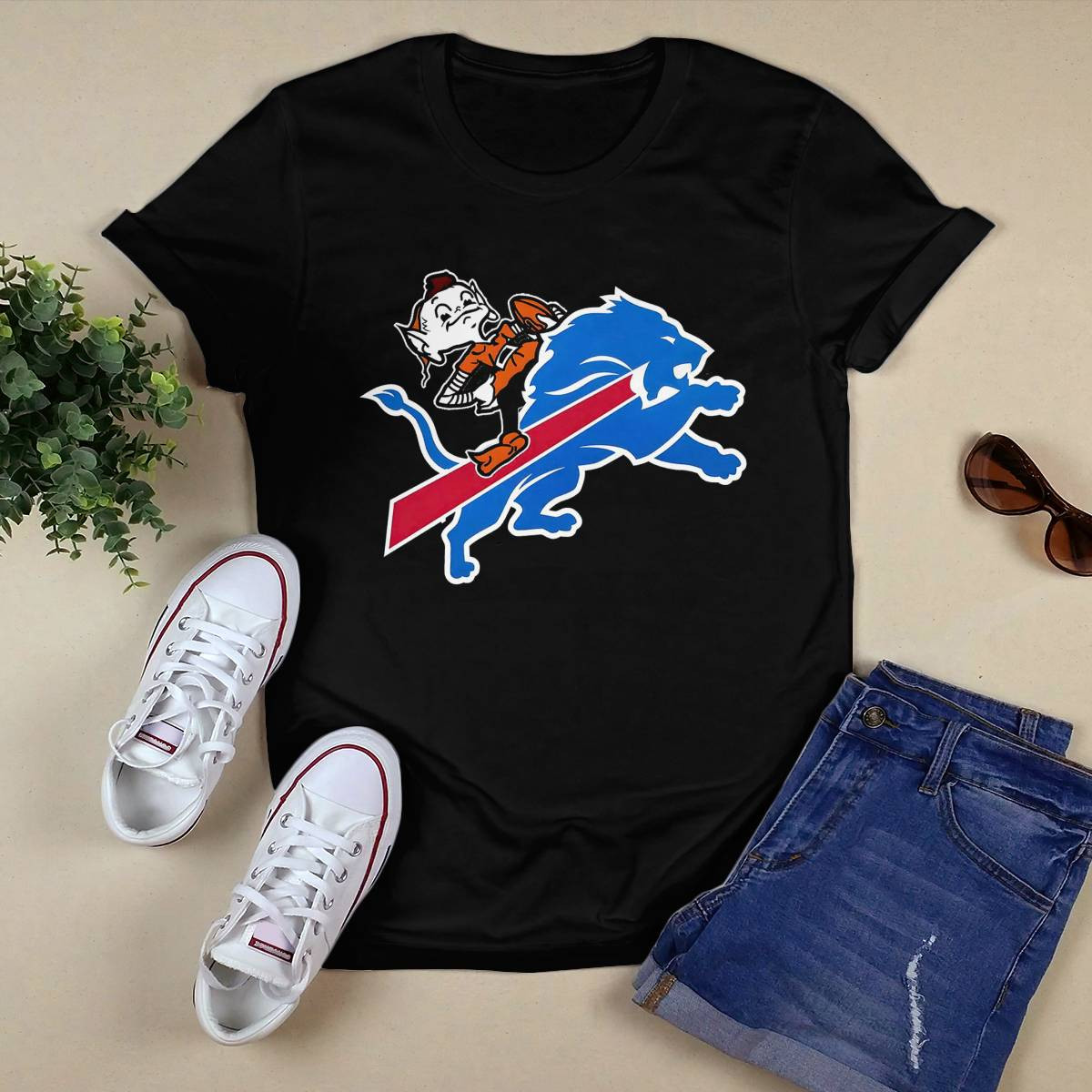 Bills Brown Lions Shirt Bills Brown Lions Shirt