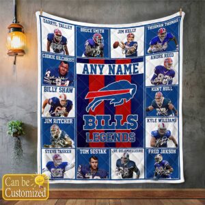 Bills Legend Characters Custom Blanket Bills Legend Characters Custom Blanket