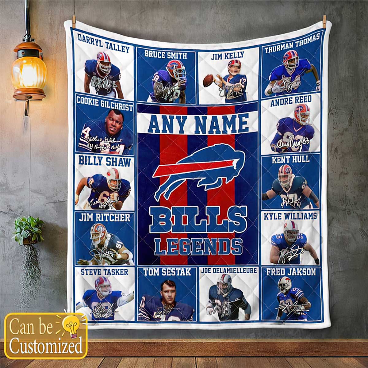 Bills Legend Characters Custom Blanket Bills Legend Characters Custom Blanket
