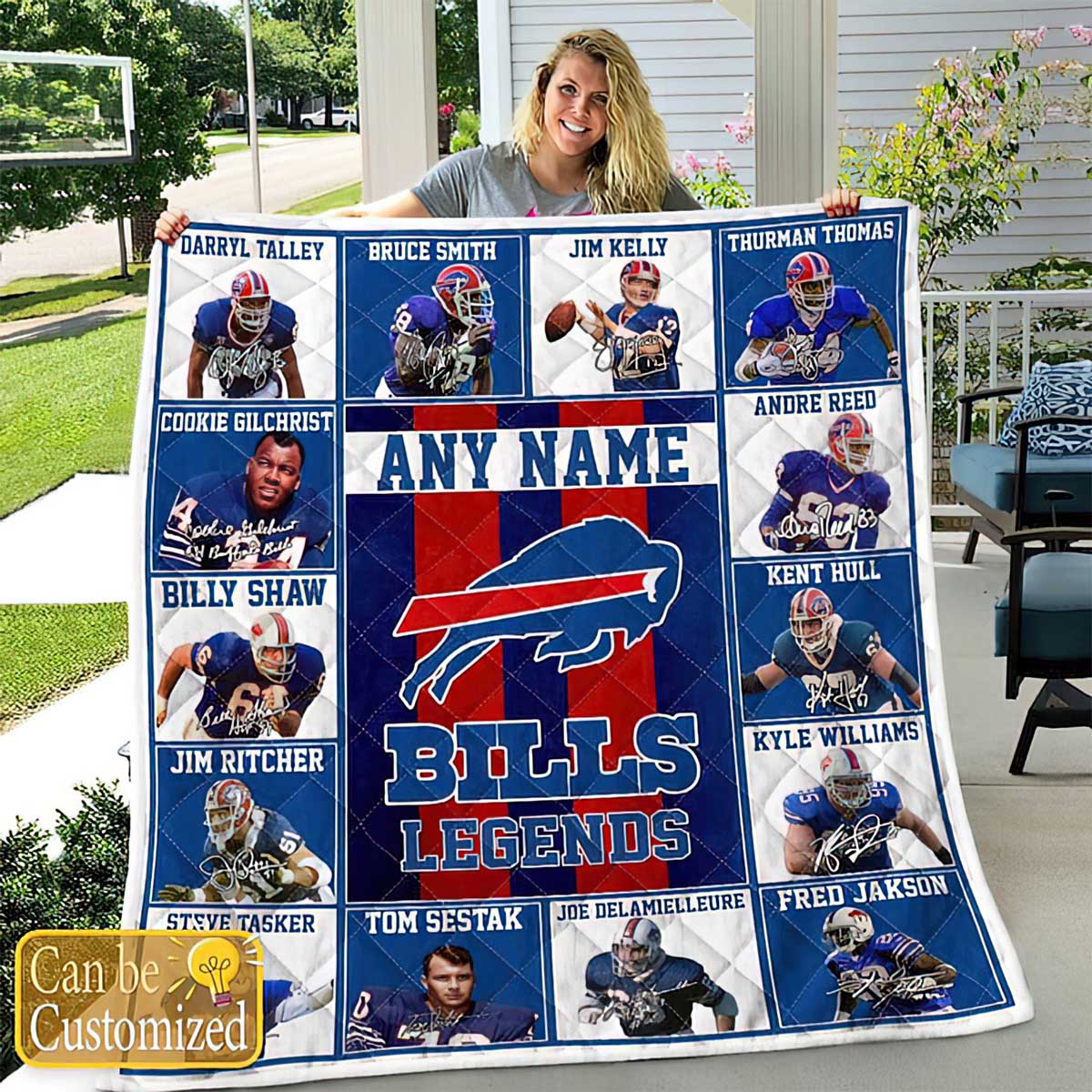 Bills Legend Characters Custom Blanket Bills Legend Characters Custom Blanket