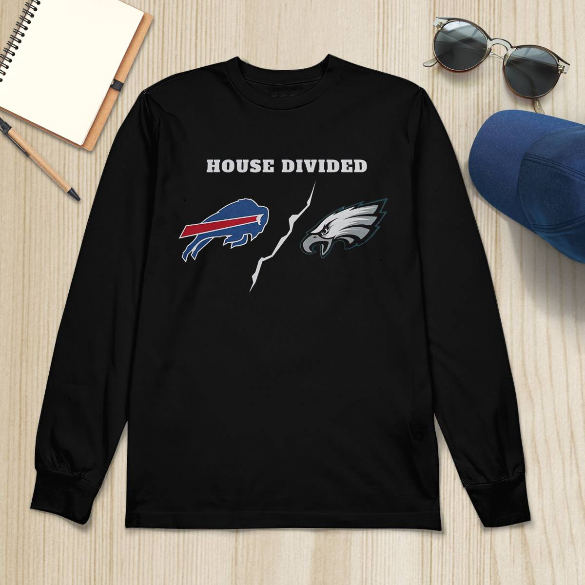 Bills Vs Eagles House Divided Super Bowl Shirt Bills Vs Eagles House Divided Super Bowl Shirt