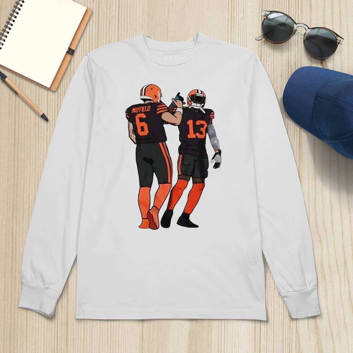 Browns Baker Mayfield And Odell Beckham Jr Shirt Browns Baker Mayfield And Odell Beckham Jr Shirt