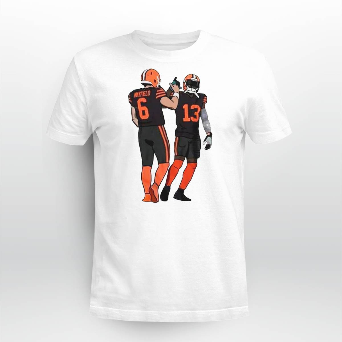 Browns Baker Mayfield And Odell Beckham Jr Shirt Browns Baker Mayfield And Odell Beckham Jr Shirt