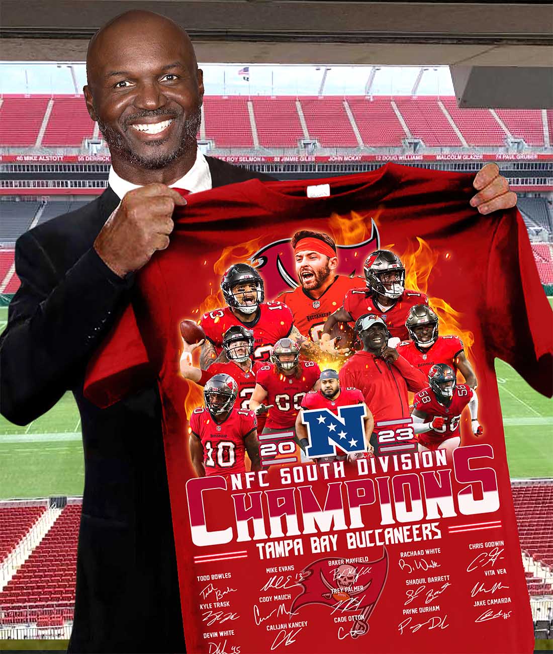 Buccaneers NFC South Division Champions 2023 Shirt Buccaneers NFC South Division Champions 2023 Shirt