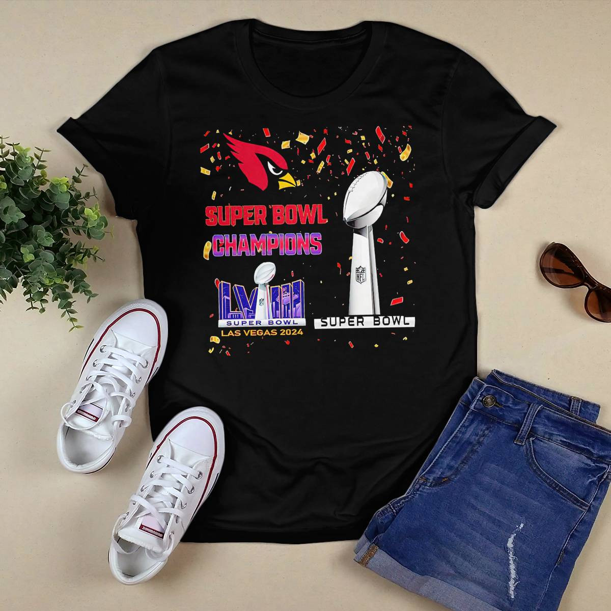 Cardinal Super Bowl Champions LVIII Las Vegas 2024 shirt Cardinal Super Bowl Champions LVIII Las Vegas 2024 shirt