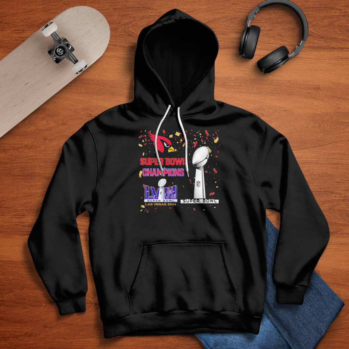Cardinal Super Bowl Champions LVIII Las Vegas 2024 shirt Cardinal Super Bowl Champions LVIII Las Vegas 2024 shirt