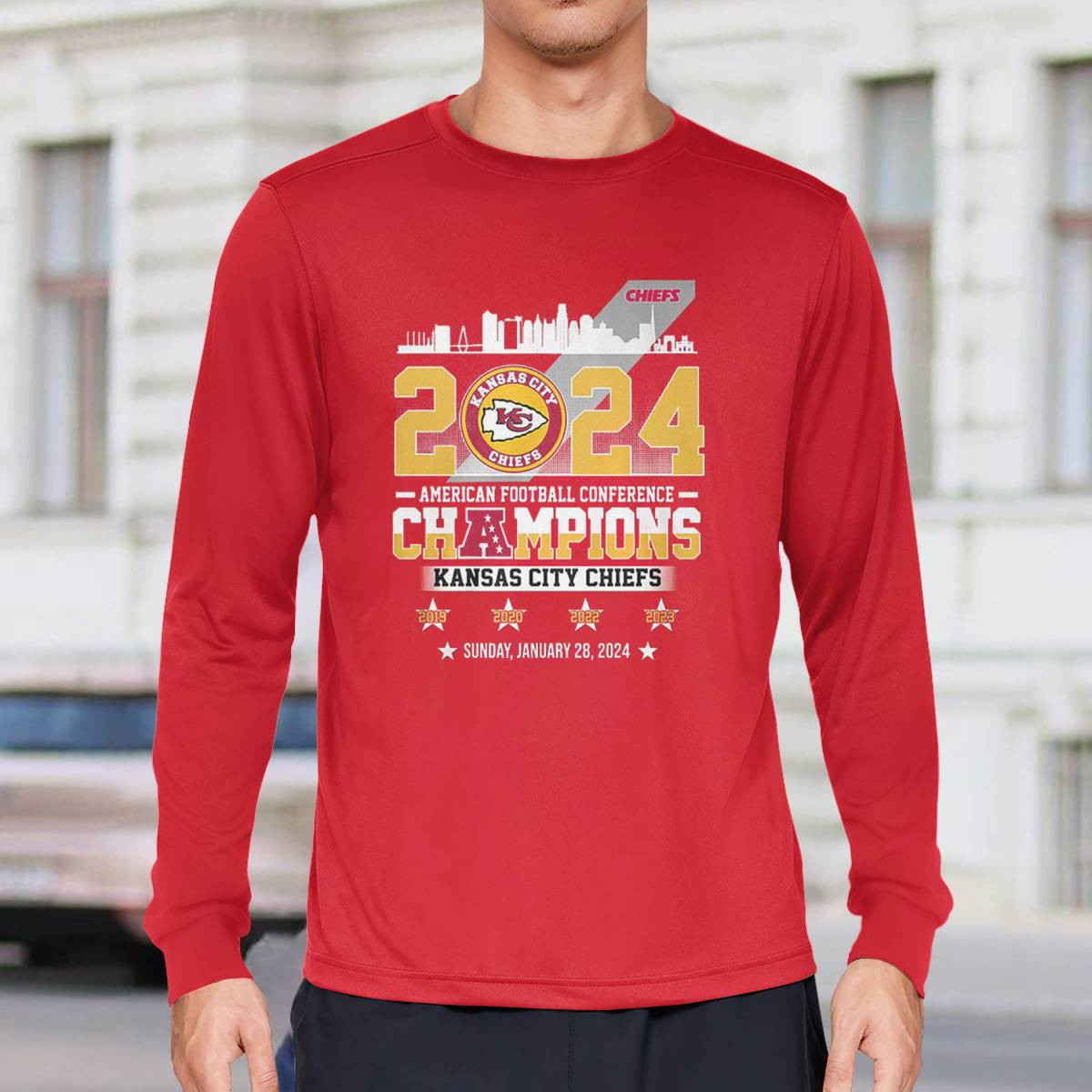 Chiefs 2024 American Football Conference Champions Shirt Chiefs 2024 American Football Conference Champions Shirt