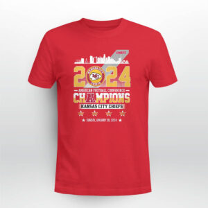 Chiefs 2024 American Football Conference Champions Shirt