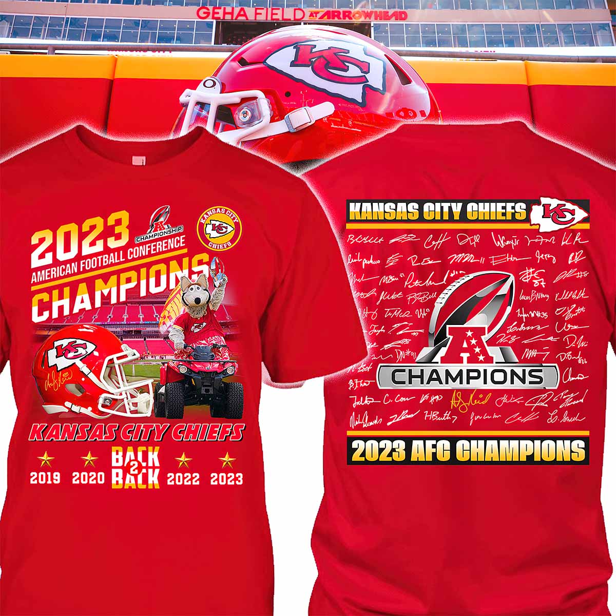 Chiefs Back To Back American Football Conference Shirt Chiefs Back To Back American Football Conference Shirt