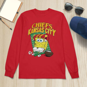 Chiefs Super Bowl LVIII x Spongebob Squarepants Shirt