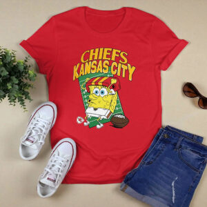 Chiefs Super Bowl LVIII x Spongebob Squarepants Shirt Chiefs Super Bowl LVIII x Spongebob Squarepants Shirt