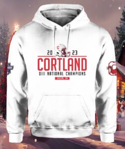Cortland Football National Champions 2023 Hoodie Cortland Football National Champions 2023 Hoodie