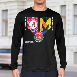 Crimson Tide Vs Wolverines College Football Playoff January 1 2024 Rose Bowl Shirt 1 Crimson Tide Vs Wolverines College Football Playoff January 1 2024 Rose Bowl Shirt