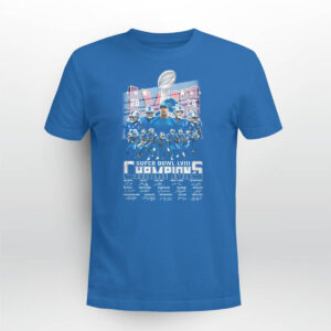 Detroit Lions Super Bowl LVIII 2024 Champions Signatures Shirt