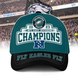 Eagles NFC East Division Champions Fly Eagles Fly Hat Cap