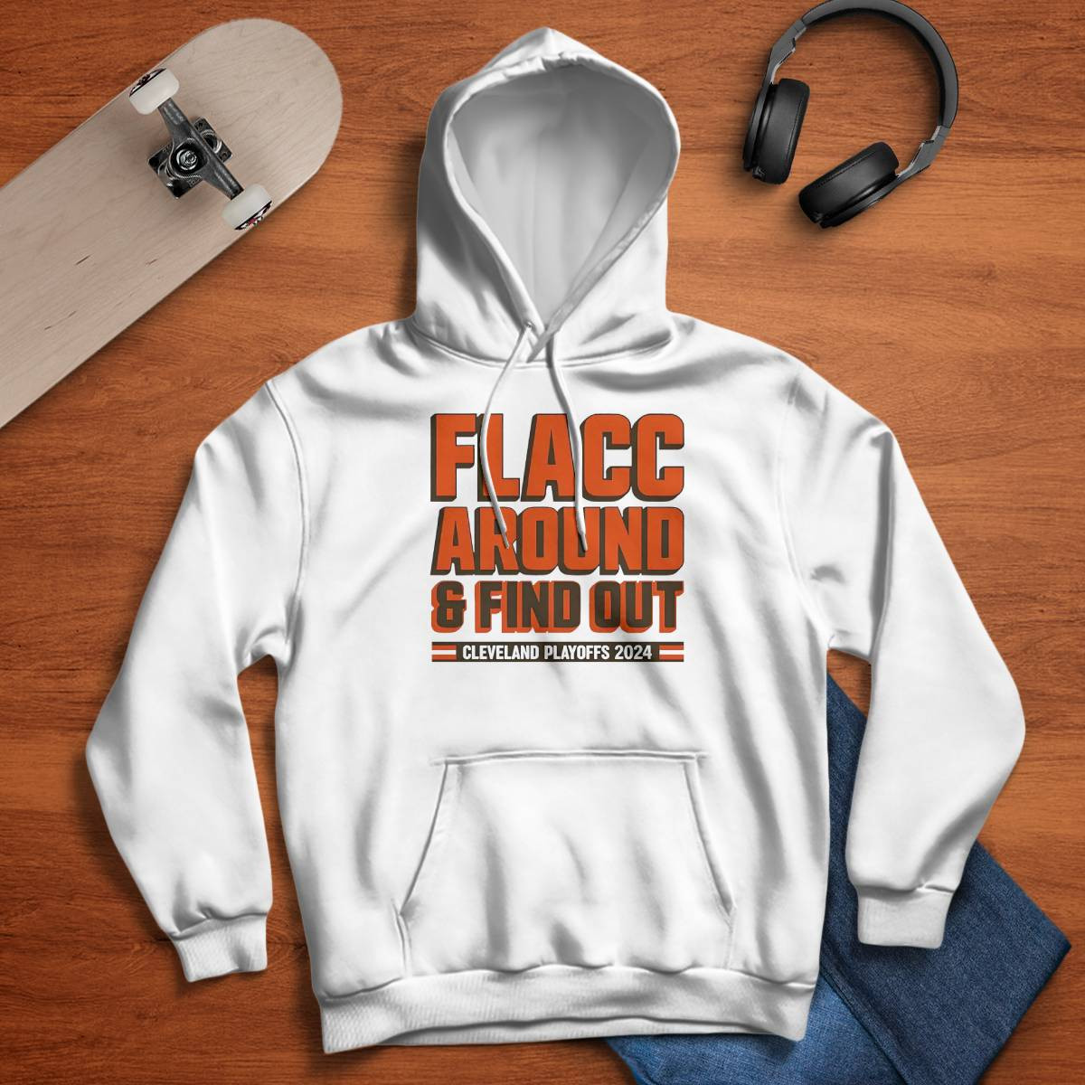 Flacc Around And Find Out Browns Playoffs 2024 Shirt Flacc Around And Find Out Browns Playoffs 2024 Shirt