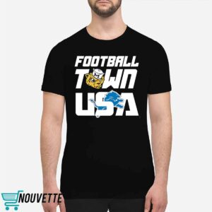 Football Town USA Wolverines Lions Shirt Football Town USA Wolverines Lions Shirt