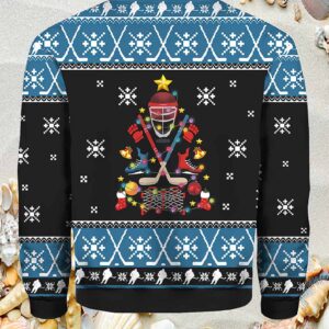 Happy Hockeyday Christmas Sweater 1 Happy Hockeyday Christmas Sweater