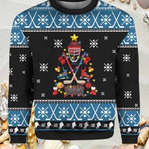 Happy Hockeyday Christmas Sweater