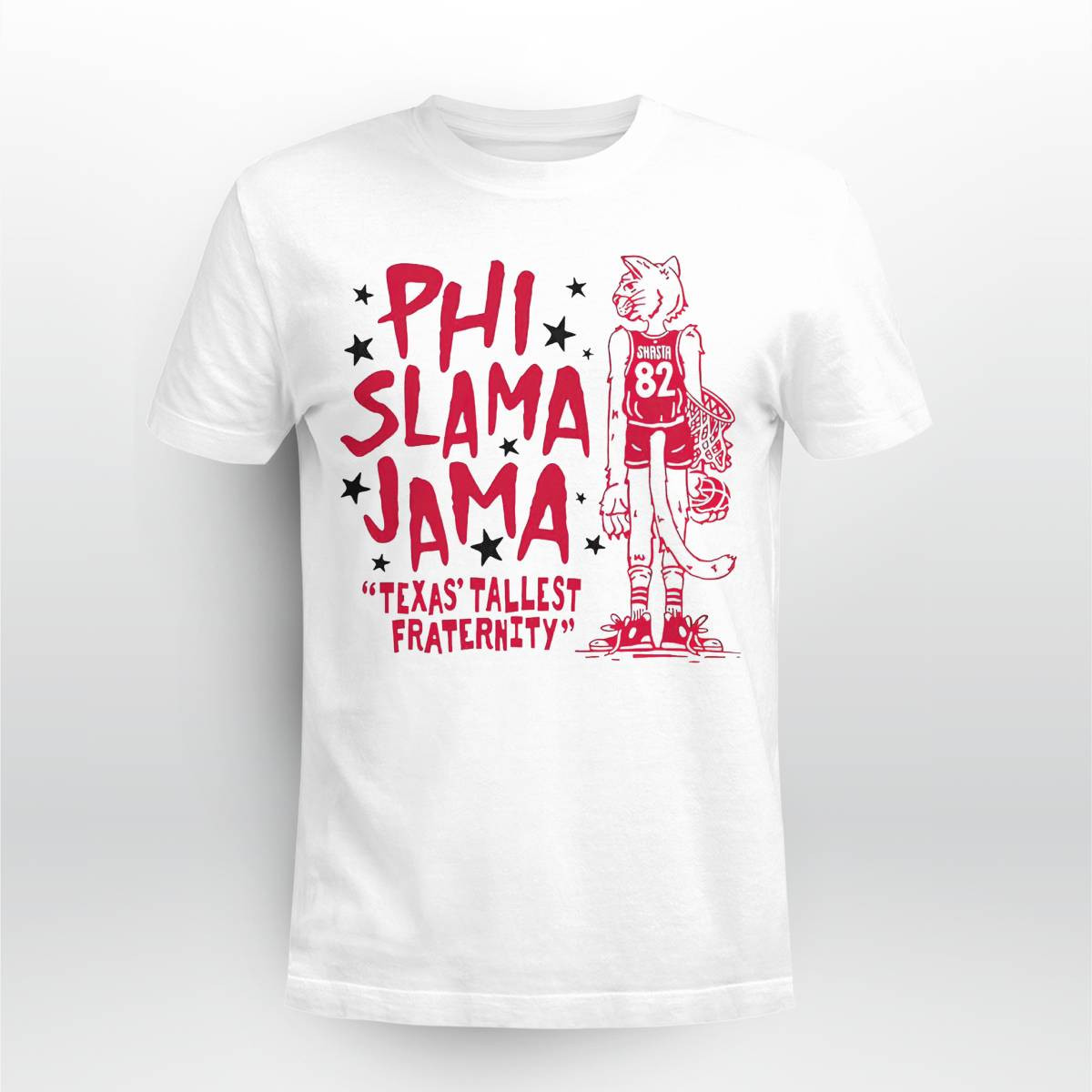 Houston Cougars Phi Slama Jama Texas’ Tallest Fraternity Shirt Cougars Phi Slama Jama Texas Tallest Fraternity Shirt