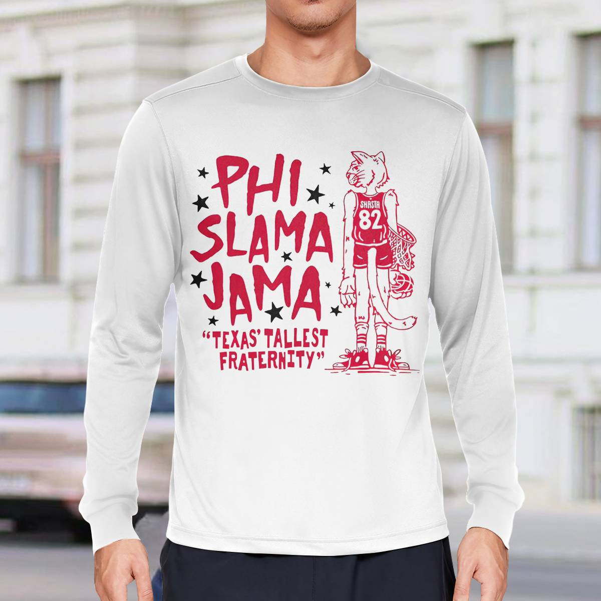 Cougars Phi Slama Jama Texas Tallest Fraternity Shirt Cougars Phi Slama Jama Texas Tallest Fraternity Shirt
