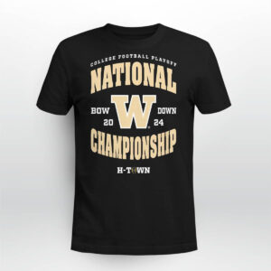 Huskies 2024 College Football Playoff National Championship H Town shirt